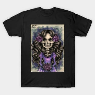 "Lady skeleton" T-Shirt